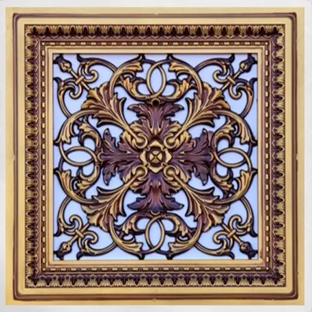 60*60 Avangard Tavan Panel (Kahve)