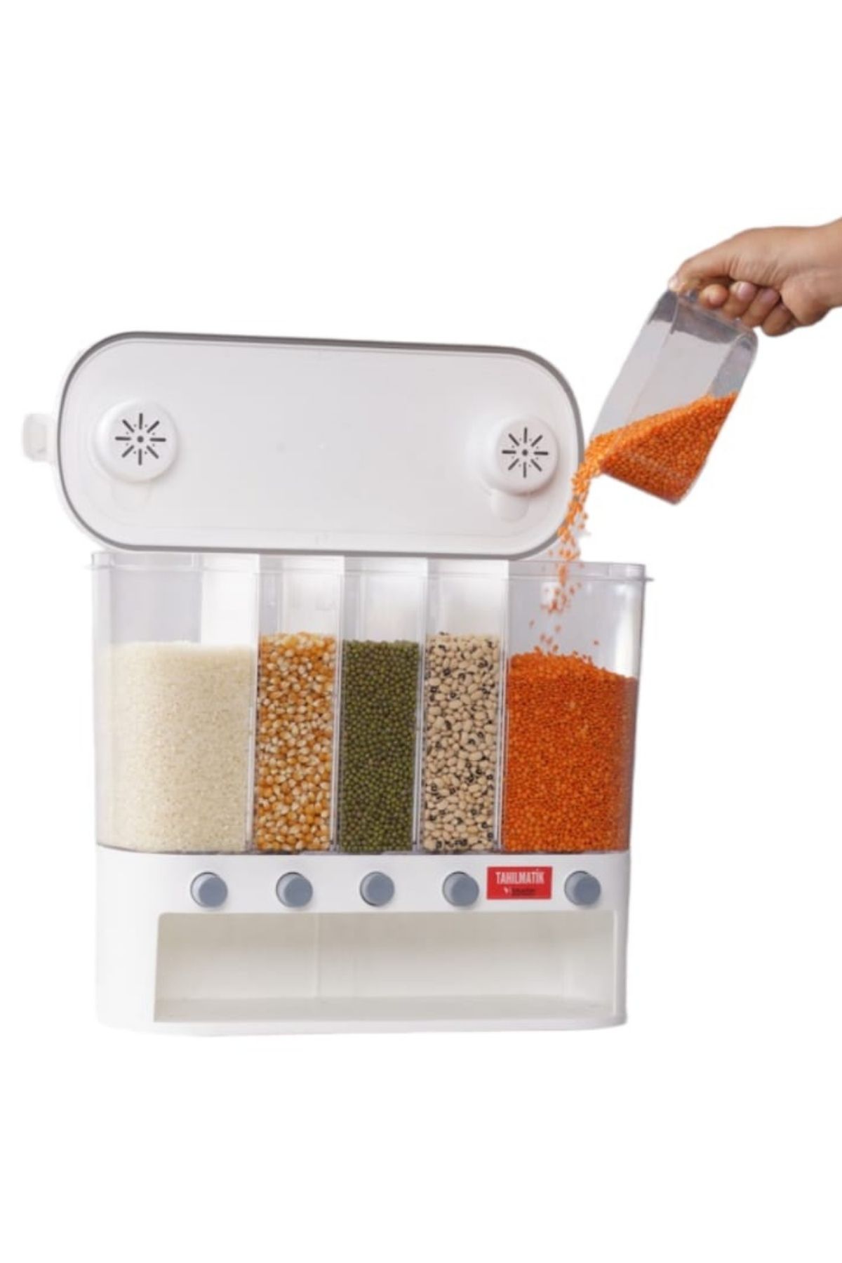 TAHILMATİK GIDA TAHIL VE BAKLİYAT ORGANİZER (BEYAZ)