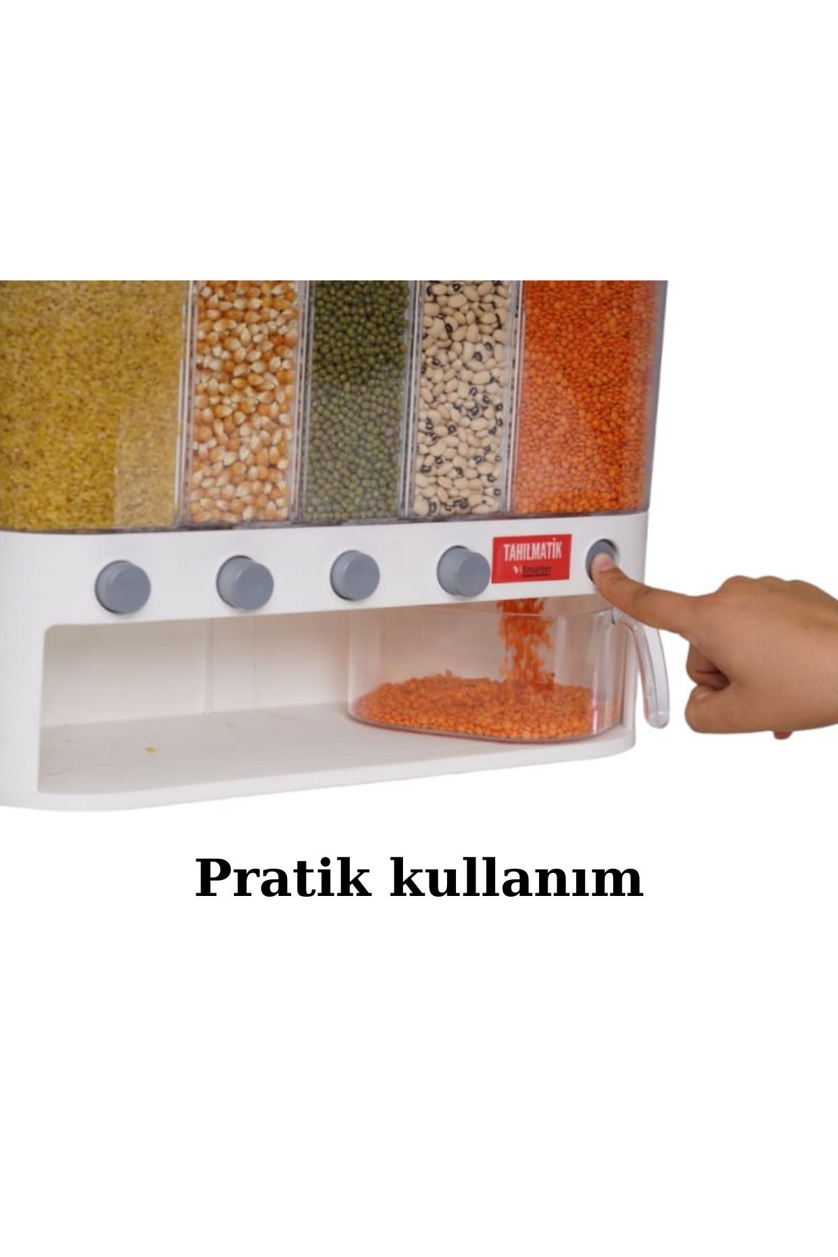 TAHILMATİK GIDA TAHIL VE BAKLİYAT ORGANİZER (BEYAZ)