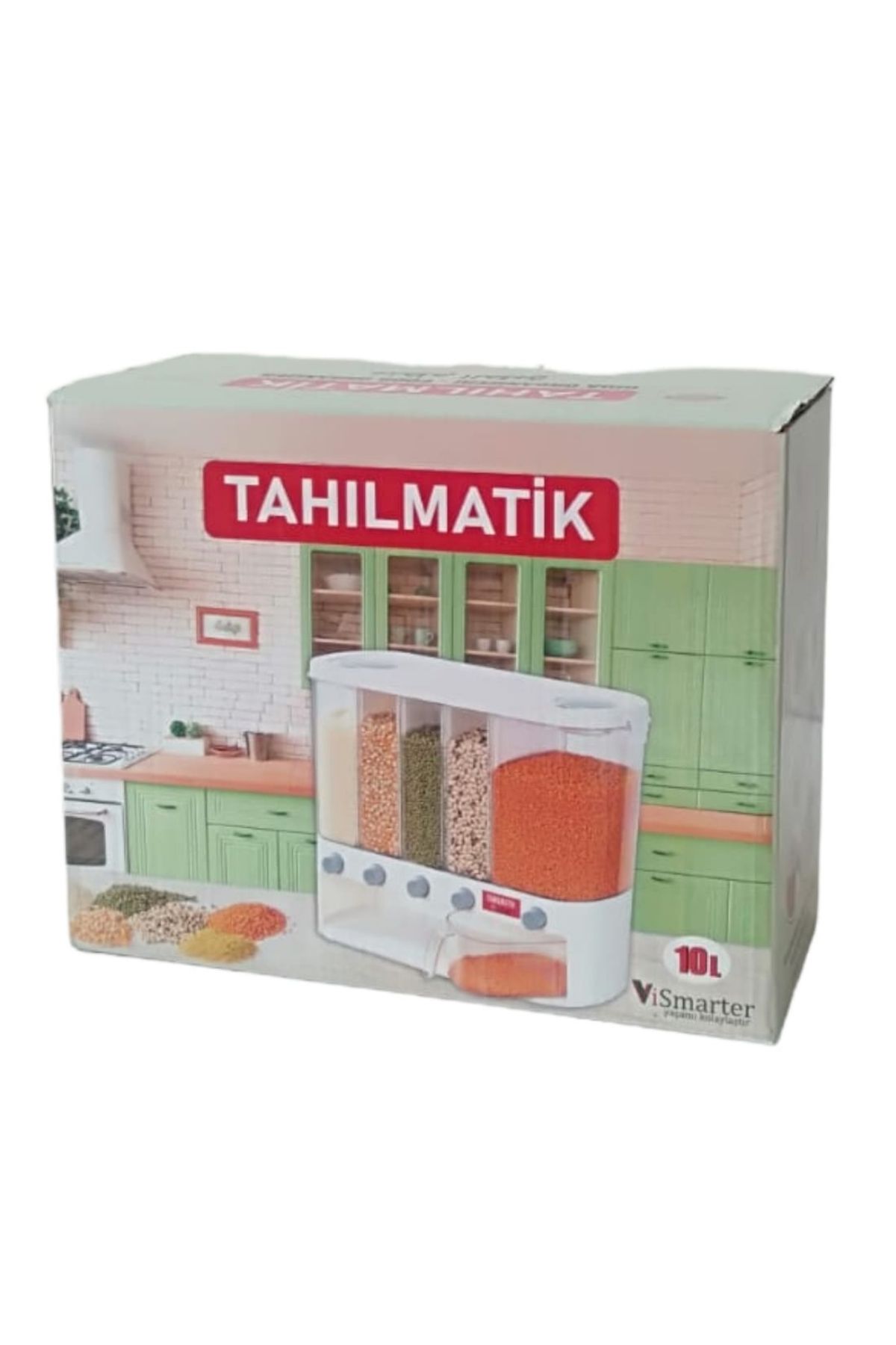 TAHILMATİK GIDA TAHIL VE BAKLİYAT ORGANİZER (BEYAZ)
