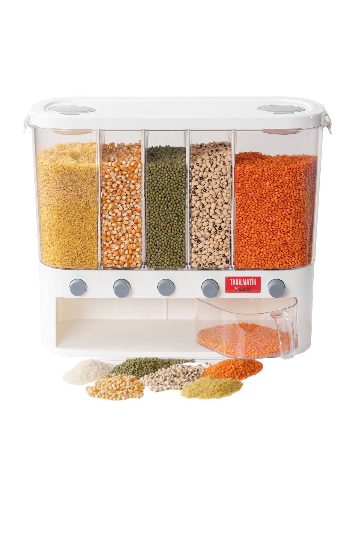 TAHILMATİK GIDA TAHIL VE BAKLİYAT ORGANİZER (BEYAZ)