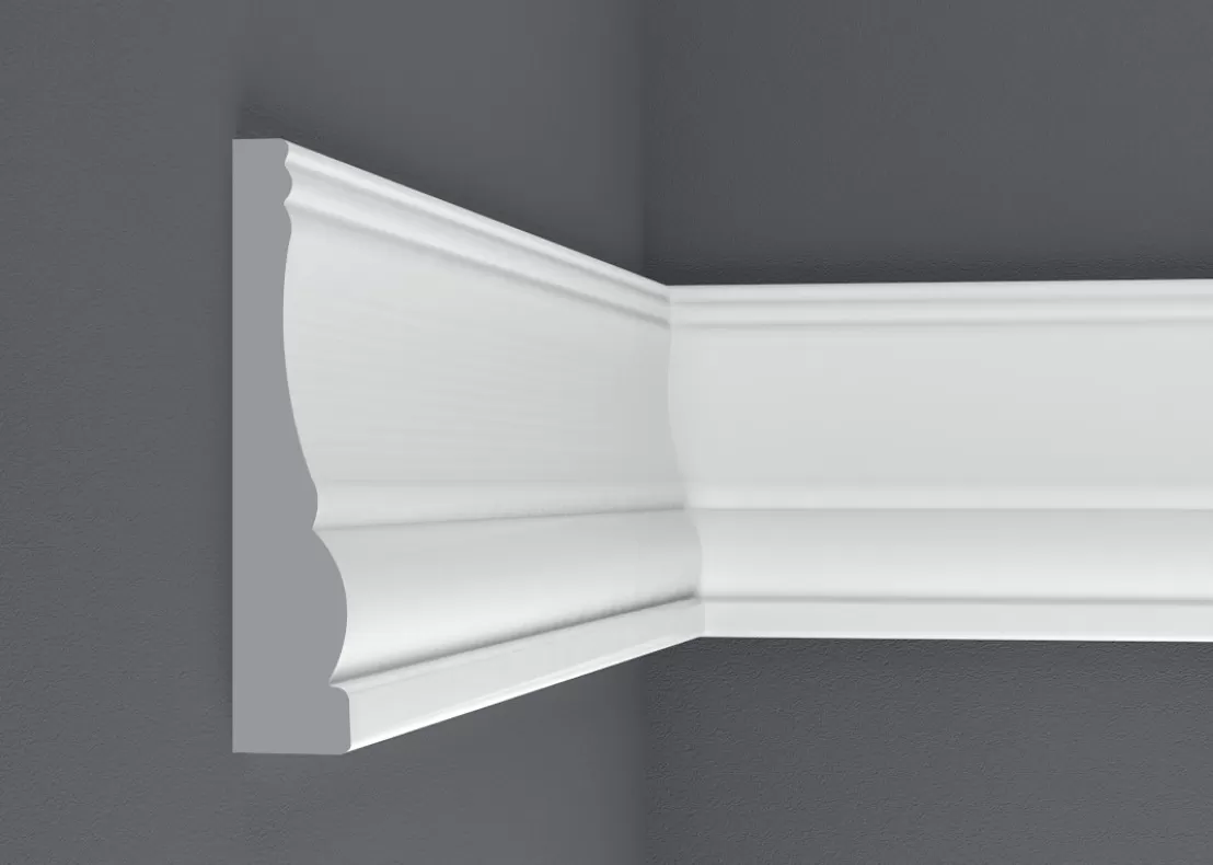 Decofloor Boyanabilir Süpürgelik 10cm (DF-9722)