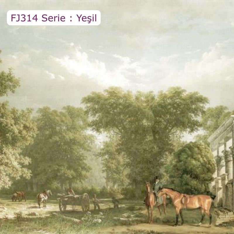 FJ314 Serisi | Orman Manzara Tasarımlı Duvar Kağıdı