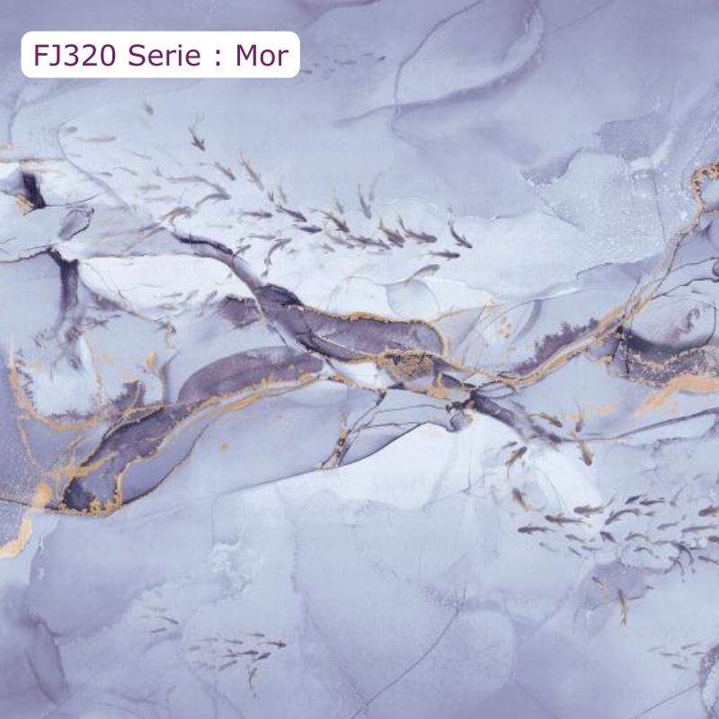 FJ320 Serisi | Balık Sürüsü Tasarımlı Poster Duvar Kağıdı