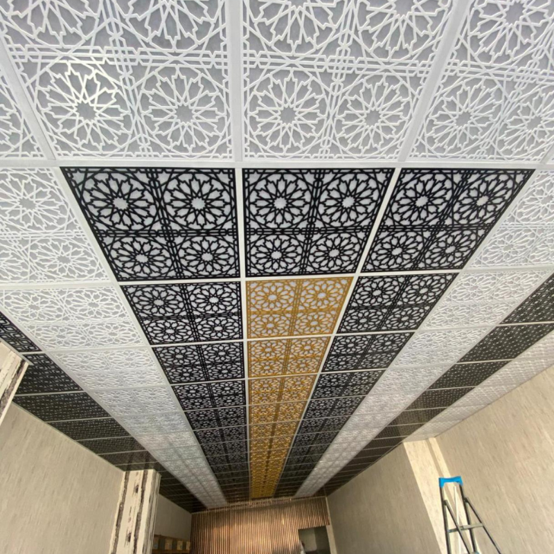 60*60 Selçuk Tavan Panel (Altın)