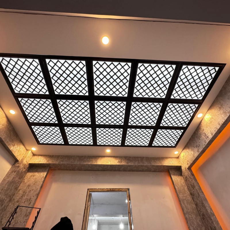 60*60 Sakarya Tavan Panel (Kahve)