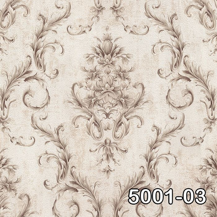 Decowall Retro Damask Desen Duvar Kağıdı 5001-03